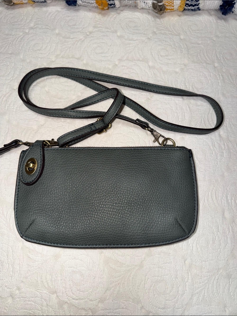 Joy Susan Mini Women’s Crossbody Shoulder Bag in Dark Olive Green
